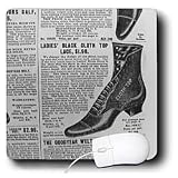 Florene Vintage - Antique Ladies Shoes - Mouse Pads