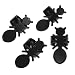 Ant Napkin Rings - Black