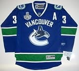 Kevin Bieksa Vancouver Canucks Stanley Cup Jersey '11 - X-Large