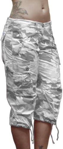 Girls UFO Shorts (Grey Camo)