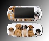 Golden Retriever Dog Puppy Pet Game Vinyl Decal Skin Protector Cover Kit #14 Sony PSP 1000 Playstation Portable