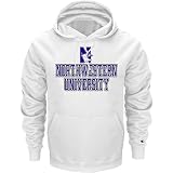 Northwestern Wildcats White Champion Powerblend® Hood