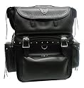 Item Code - SB002-S : PU Leather Motorcycle Sissy Bar Bag