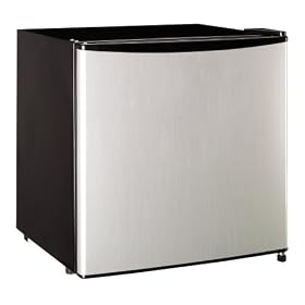 Coolzone 50 Litre Table Top Fridge with S/Steel-effect Door