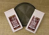Ceramic Coffee Bean Roaster with two 12oz bags of green coffee beans