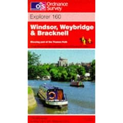Windsor, Weybridge and Bracknell (Explorer Maps)