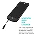 Note 7 Battery Case,Caka 5000 Mah External Backup Battery Charger Cover Case For Samsung Galaxy Note 7 Rechargeable Power Bank Case,Portable Backup Power Bank Case - (Black)