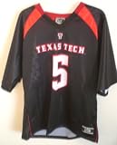 Michael Crabtree #5 Black Texas Tech Sz Medium Jersey