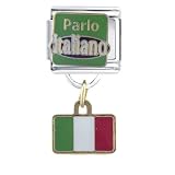 Parlo Italiano Italian Charms Bracelet Link