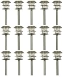 Westinghouse 15-Piece Cobalt Solar Light Set, Stainless Steel