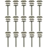 Westinghouse 15-Piece Cobalt Solar Light Set, Stainless Steel