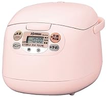 ZOJIRUSHI ちょっと炊け マイコン炊飯ジャー クリアピンク NS-KF05-PE