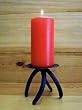 Genuine Horseshoe Pillar Candle Holder Genuine Horseshoe Pillar Candle Holder