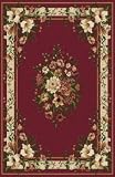 Traditional Area Rug, Home Dynamix Natalie Red