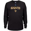 New Orleans Saints Black Critical Victory III Long Sleeve T-shirt