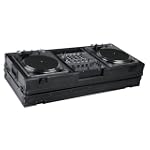 Marathon Flight Road Blk Series Case MA-DJ12Wblk Battle DJ Turntable Case for 12-Inch Mixers