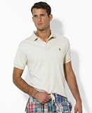 Polo Ralph Lauren Polo Shirt, Classic Fit Interlock Trumbull Brown L