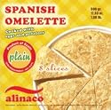 Fully cooked Spanish omelette 17.63 Oz. Plain with Potatoes