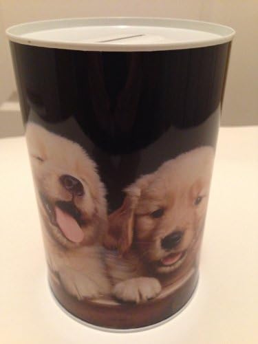 Puppy Dog Coin Bank - 3 Puppy Pictures