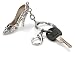 Schildkraut Jeweled Shoe Key Chain, Chrome