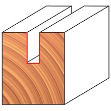 Freud 12-156 3/4-Inch Diameter by 1-1/2-Inch Double Flute Straight Router Bit