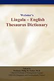 Books : Websters Lingala - English Thesaurus Dictionary