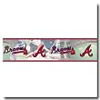 Atlanta Braves Playes on the Field Border