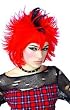 Adult Rockin Red Mohawk Wig