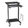 Stand-Up Mobile Web Workstation - Black