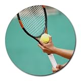 Tennis Sport Round Mouse Pad