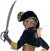 Women’s Deluxe Velvet Pirate Hat Adult Sexy Costume Accessory -