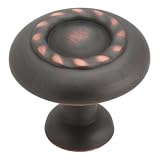 Amerock BP1585-ORB Inspirations Rope 1-1/4 inch Diameter Knob, Oil Rubbed Bronze