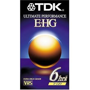 TDK 9 Pack Extra High Grade T-120 Video Tapes by TDK