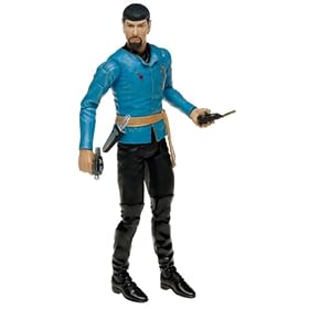 6 1 2 Original Series Wave 2 Star Trek Mirror Spock with Starfleet Gear Action Figure by Star Trek