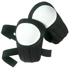 Click here to buy Custom LeatherCraft V230 Stitched Plastic Cap Swivel Kneepads by Custom Leather Craft.