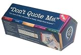 Dont Quote Me Board Game