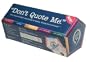 Don't Quote Me Board Game