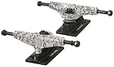 Silver S Class (Set of 2) Skateboard Trucks - 7.5 Inch - Snakeskin Hanger / Black Base