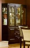 Bexley Dark Cherry Hutch With Buffet