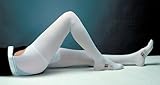 T.E.D. Thigh Length Open Toe Stockings with Belt (Case)