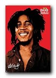 Bob Marley Rebel Poster 24 x 36 Aprox.