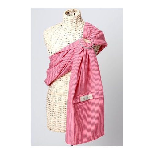 Buy Low Price Cozy Maya Wrap Lightly Padded Baby Sling-Pink Stripes-Medium LPS-11-M