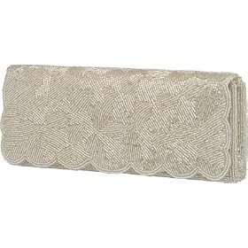 Fully Beaded Clutch, Evening Bag - Mily (61 5008)