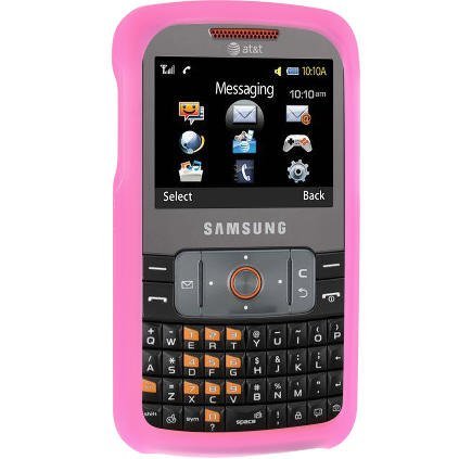 new hot pink silicone skin cover for at t samsung magnet a257 protector case cheap price
