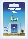 Panasonic SDメモリーカード 1GB RP-SDQ01GJ1A