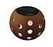 Smart Solar/Smart Solar 3180WRM1 Ceramic Solar Sphere Lantern. Terracotta
