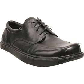 Downtown 2 Mens Shoe by Earth Footwear: Color-Black Premium Calf Leather by Earth Footwear