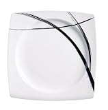 Luminarc - 5084188 - Lot De 6 Assiettes - Calligraphy - 25 Cm