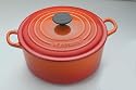 Le Creuset Cast Iron Round Casserole, Volcanic, 26 cm