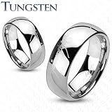 Tungsten Carbide Ring Lord Laser Etched Comfort Fit Band Ring - 6-8mm Width - Sizes: 5-13